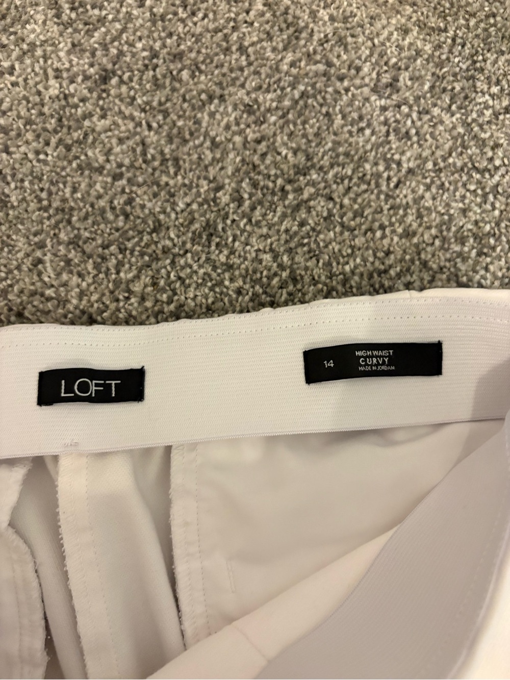 LOFT Women's Mixed Color Dress Trousers - Navy, Black, White, Khaki - Picture 7 of 8